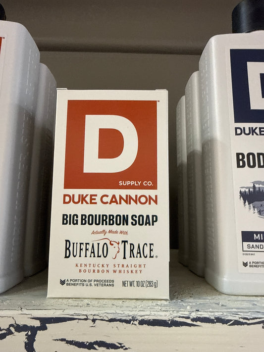 Duke cannon Buffalo Trace soap bar