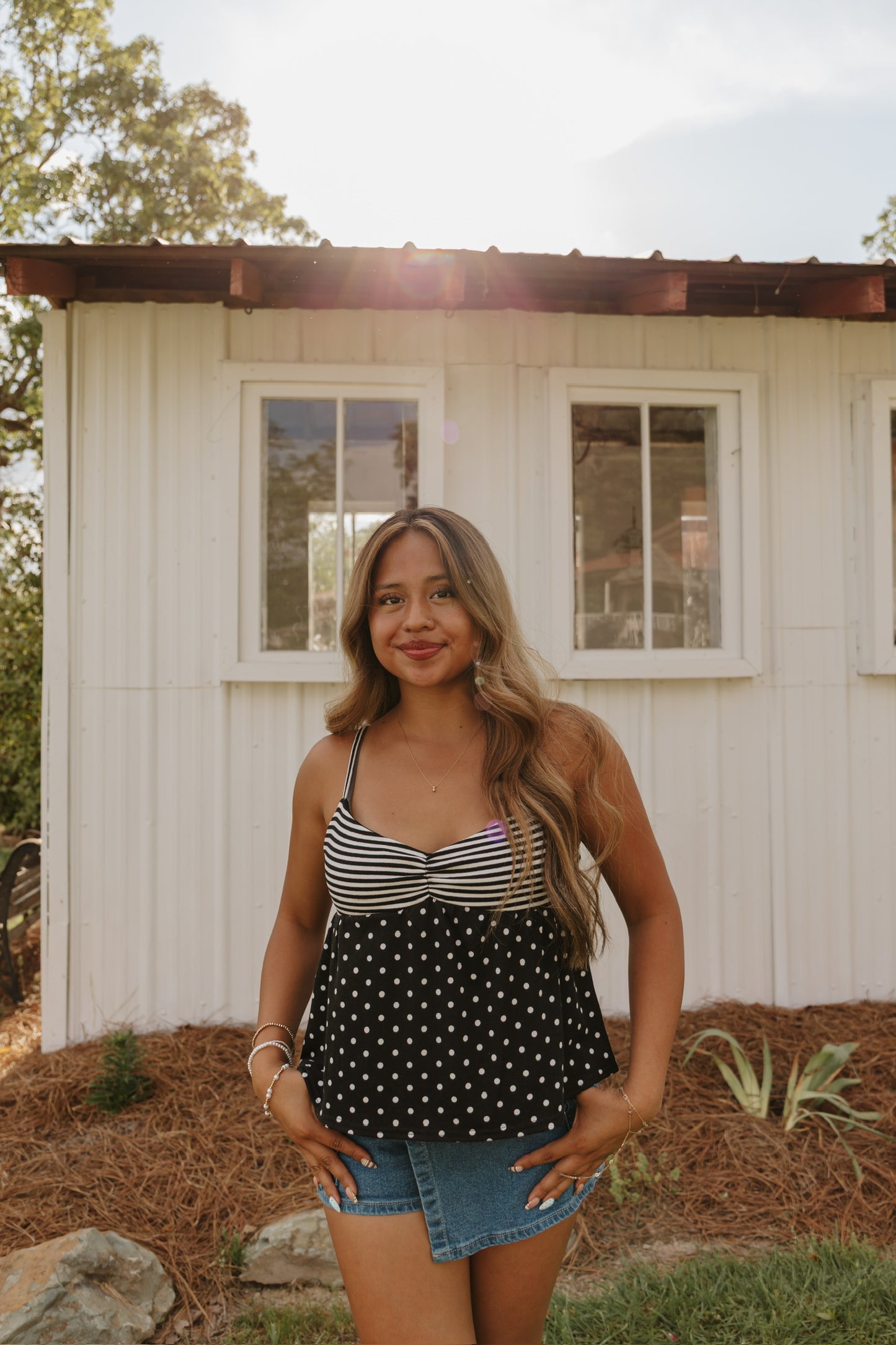Jailbird mini top! ￼