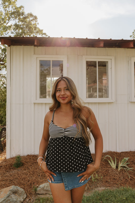 Jailbird mini top! ￼