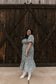 Curvy teal floral maxi!
