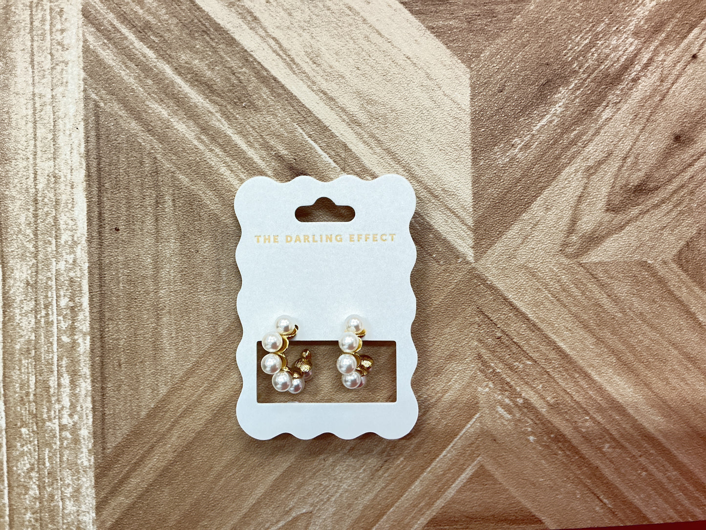 Darling pearl earrings
