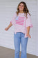 American flag patchwork tee