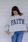 Faith polka dot mock neck