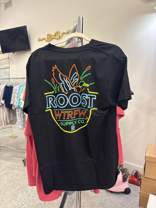 Neon roost T shirt