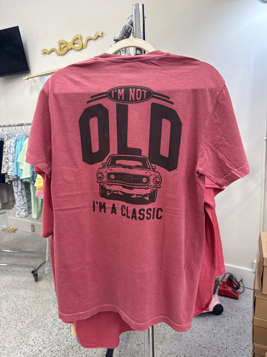 Classic red t shirt