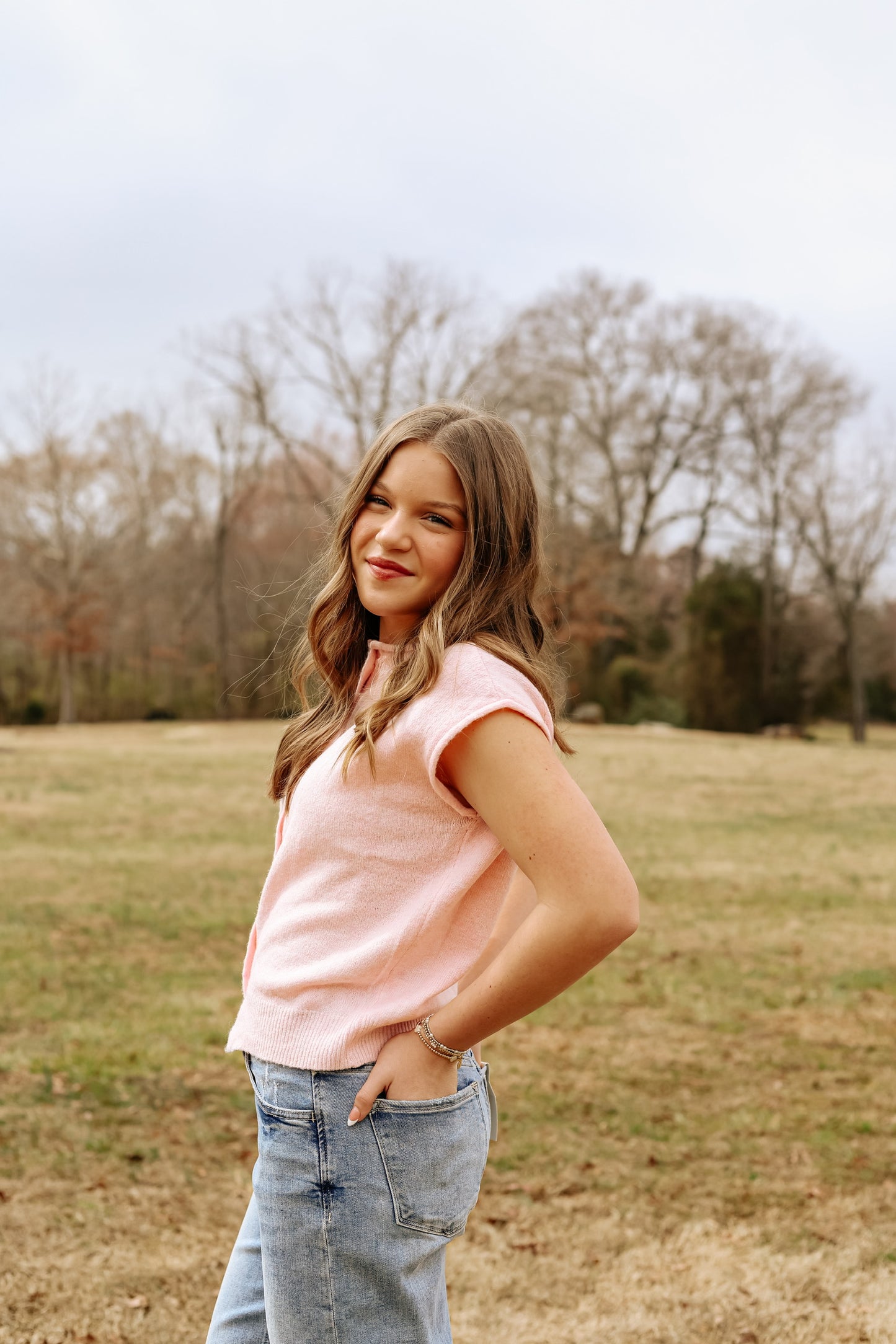Bubble bath cardigan top