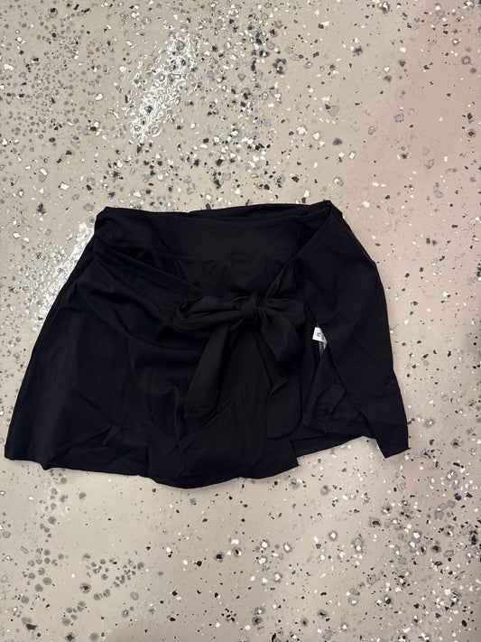 Black athletic skirt