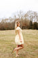 Butter yellow maxi dress