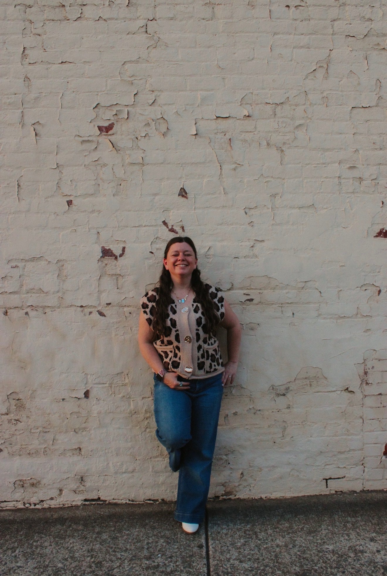 Leopard (GOLD) button down!