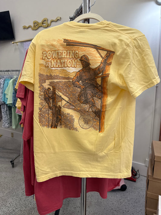 Powering nation T shirt