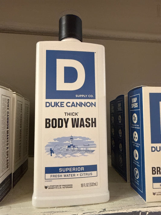 Duke cannon superior body wash