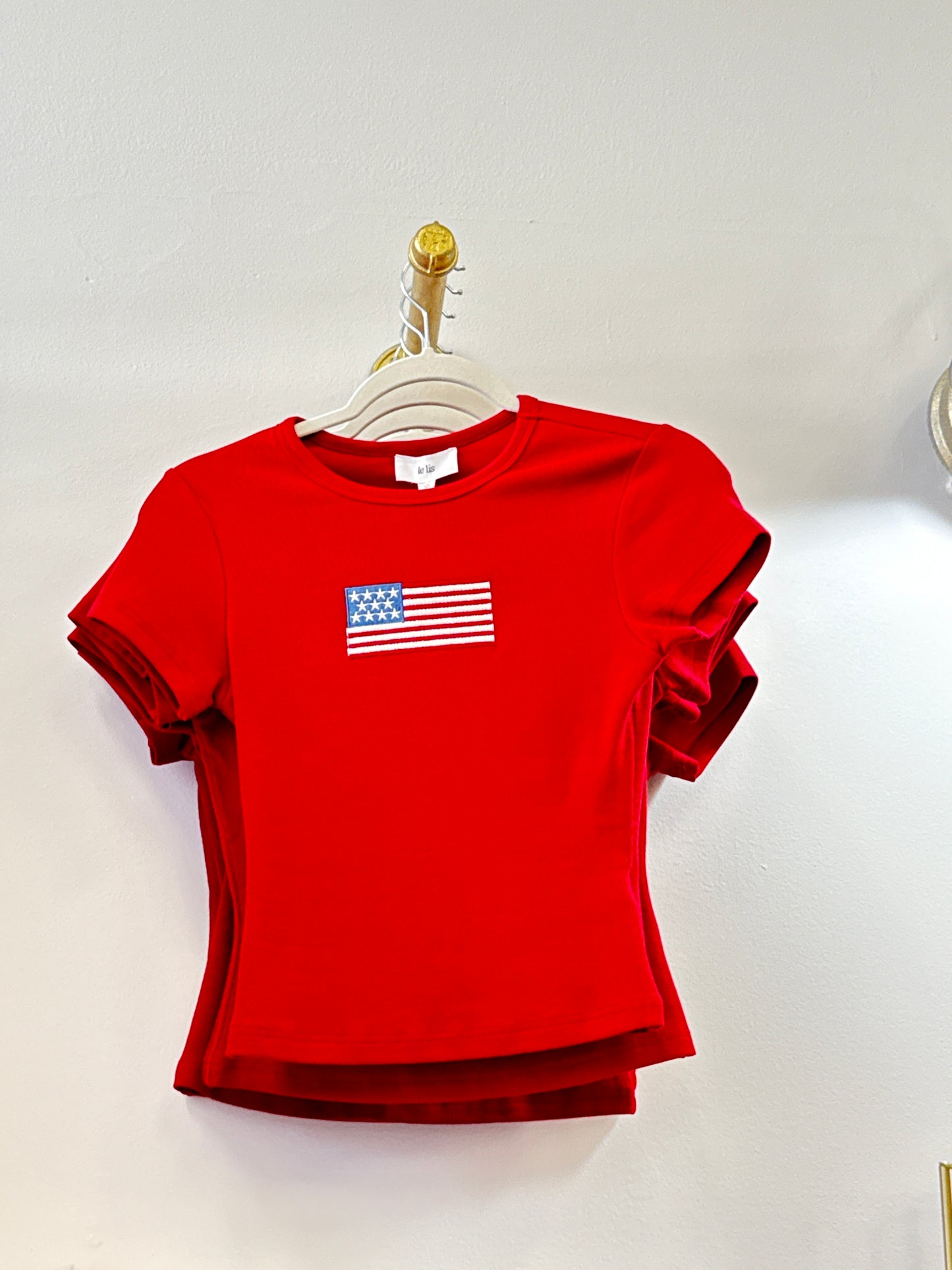 Patriotic Red Top