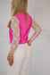 Waistcoat Vest, Hot Pink, JB