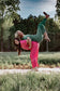 Hot pink ribbed Pants SET!