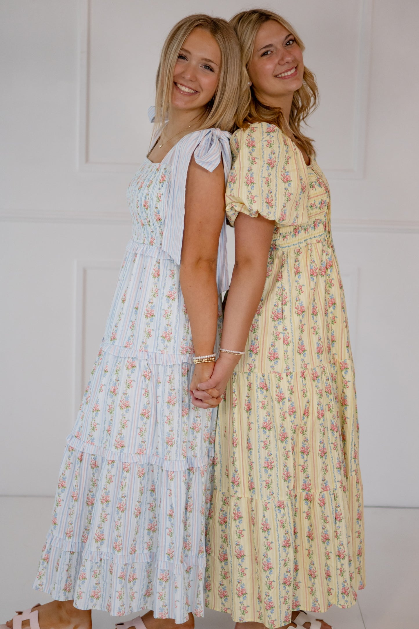 Tea party maxi- yellow
