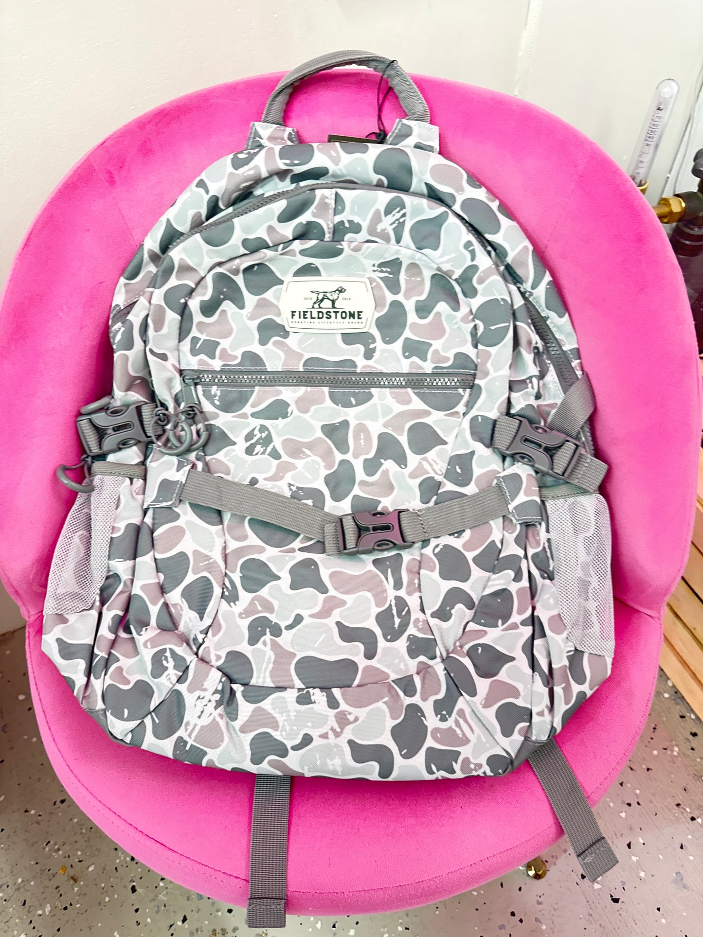 Marsh camo backpack