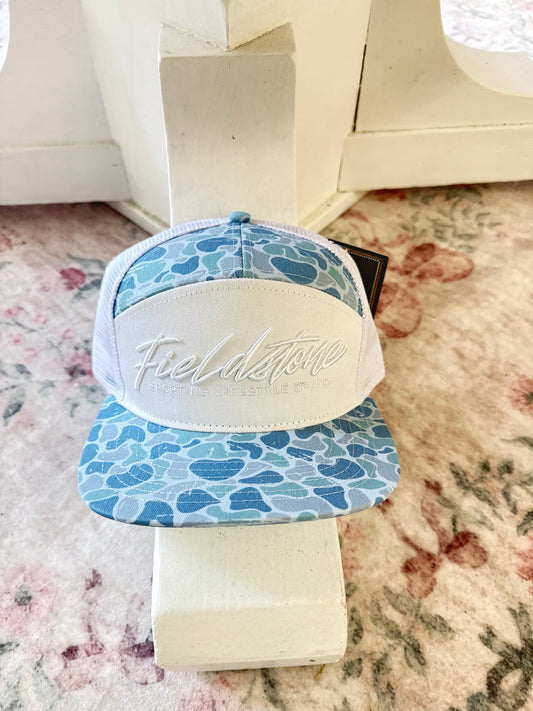 Saltwater camp fieldstone hat