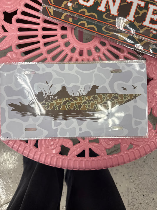 Jon boat plate