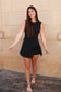 tie front romper dress