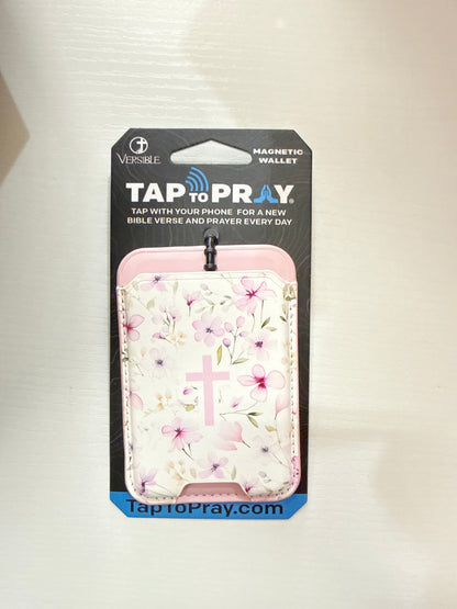 Magnetic wallets tap to pray