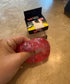 Pink sprinkle Squishy cube