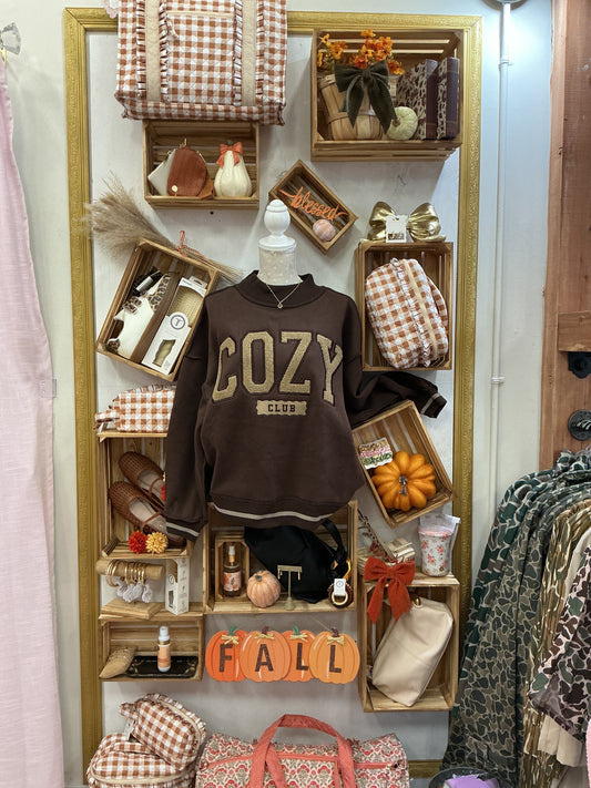 Cozy Mockneck - Chocolate