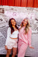 Pink stripes set