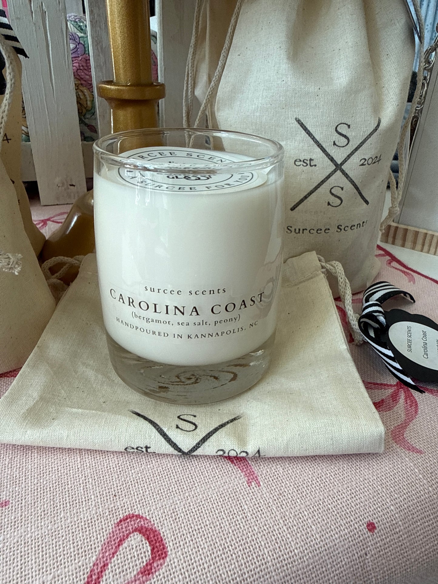 Carolina coast candle