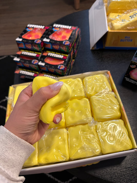 Cheese clusters squishy