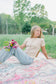 Soft sand scalloped cardigan