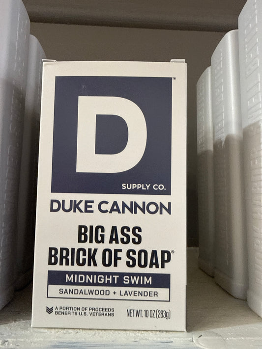Duke cannon midnight swim soap bar
