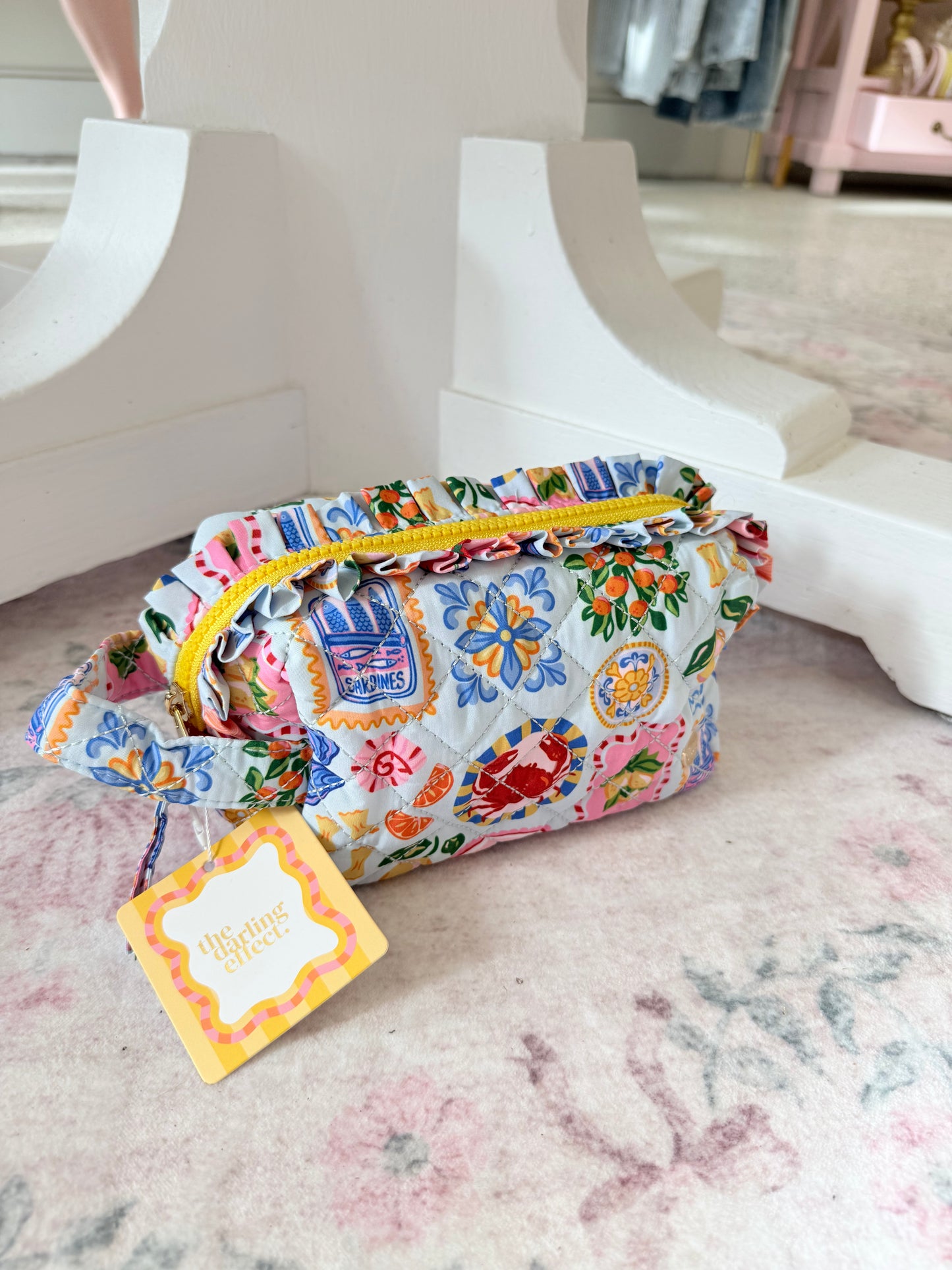 Essentials Quilted Cosmetic Pouch - Ciao Bella