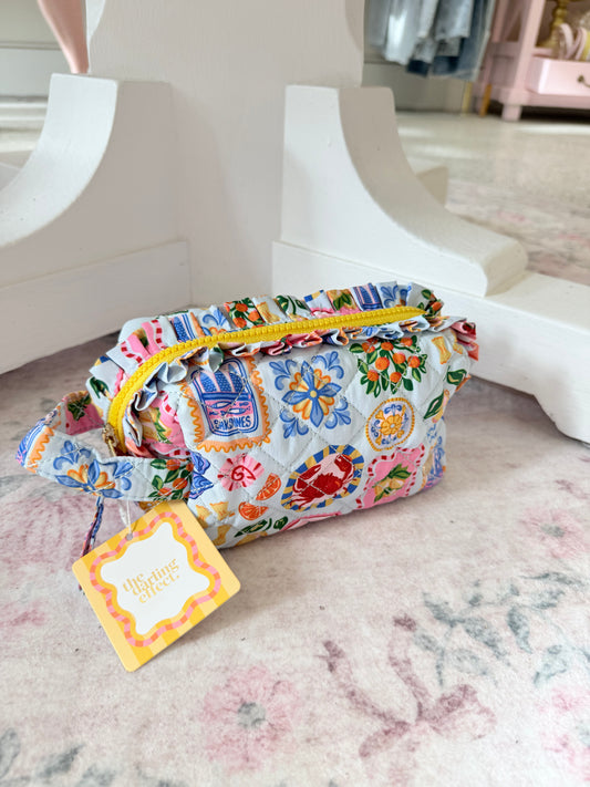 Essentials Quilted Cosmetic Pouch - Ciao Bella
