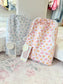 Quick Dry Beach Towel - Petal Parade Blue
