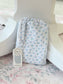 Quick Dry Beach Towel - Petal Parade Blue