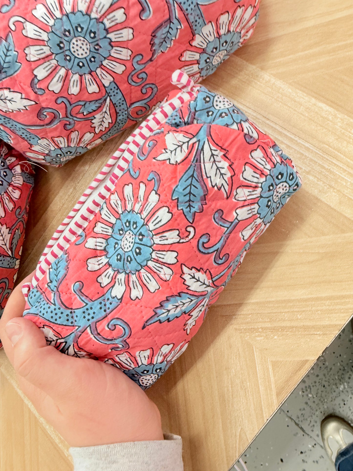 3 N 1 Makeup bags coral vera￼, Bradley, and Jean