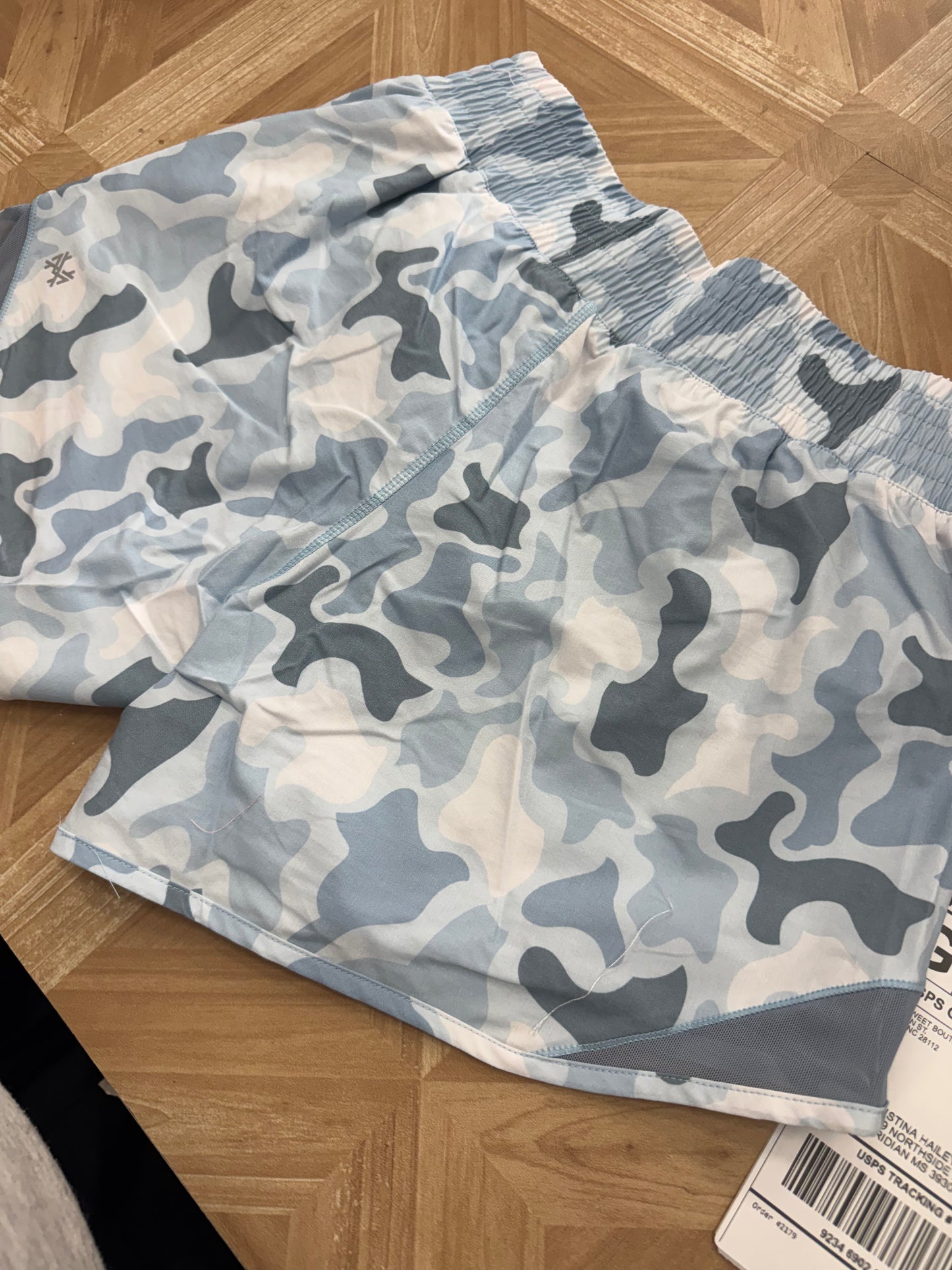 Water front camo shorts!