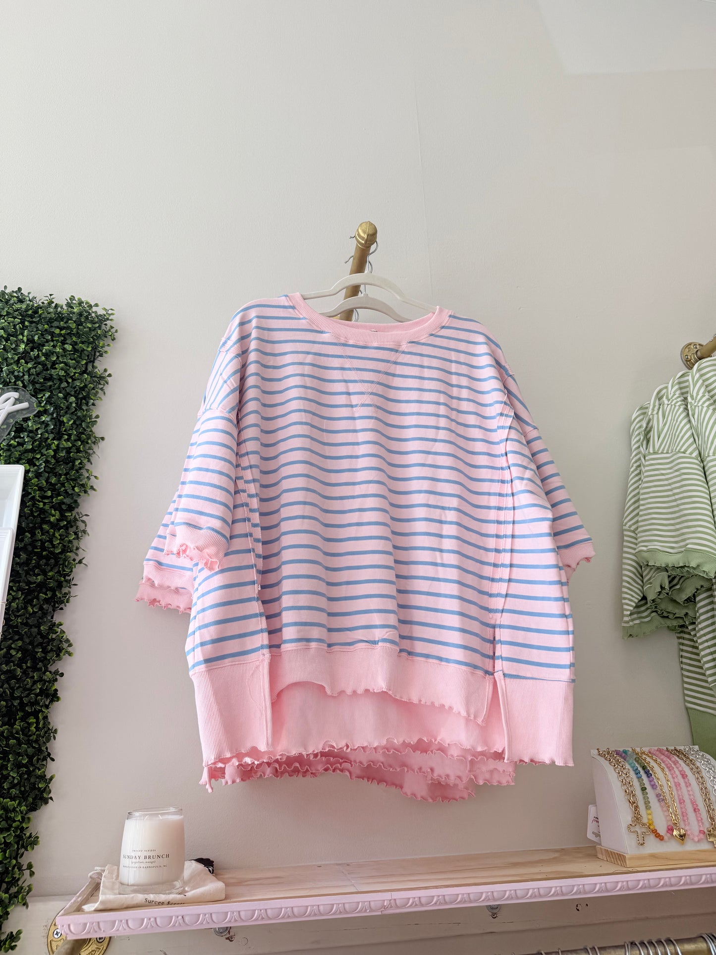 Berry Blast oversized TEE