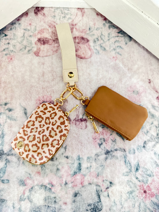 Dynamic Duo Pouch Wristlet - Born Wild